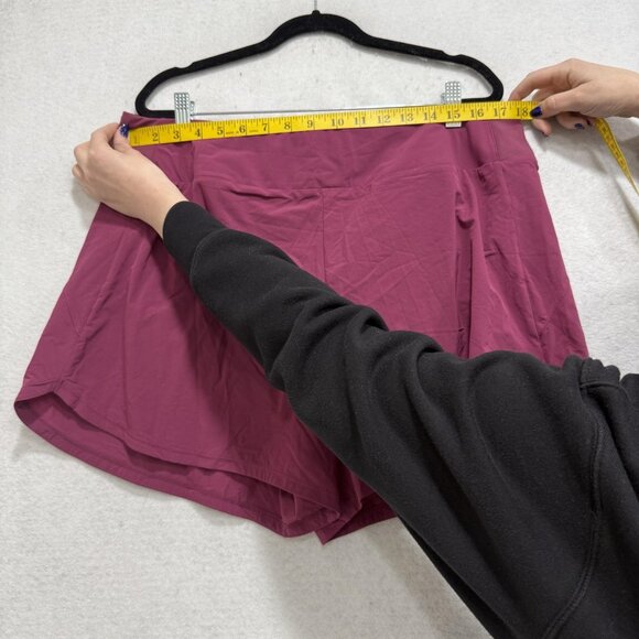 Nike Shorts Womens XL Purple Dri-FIT DX6018-653 Shorts Tennis Running Athletic - Picture 2 of 11